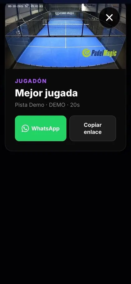 Jugadón listo para compartir