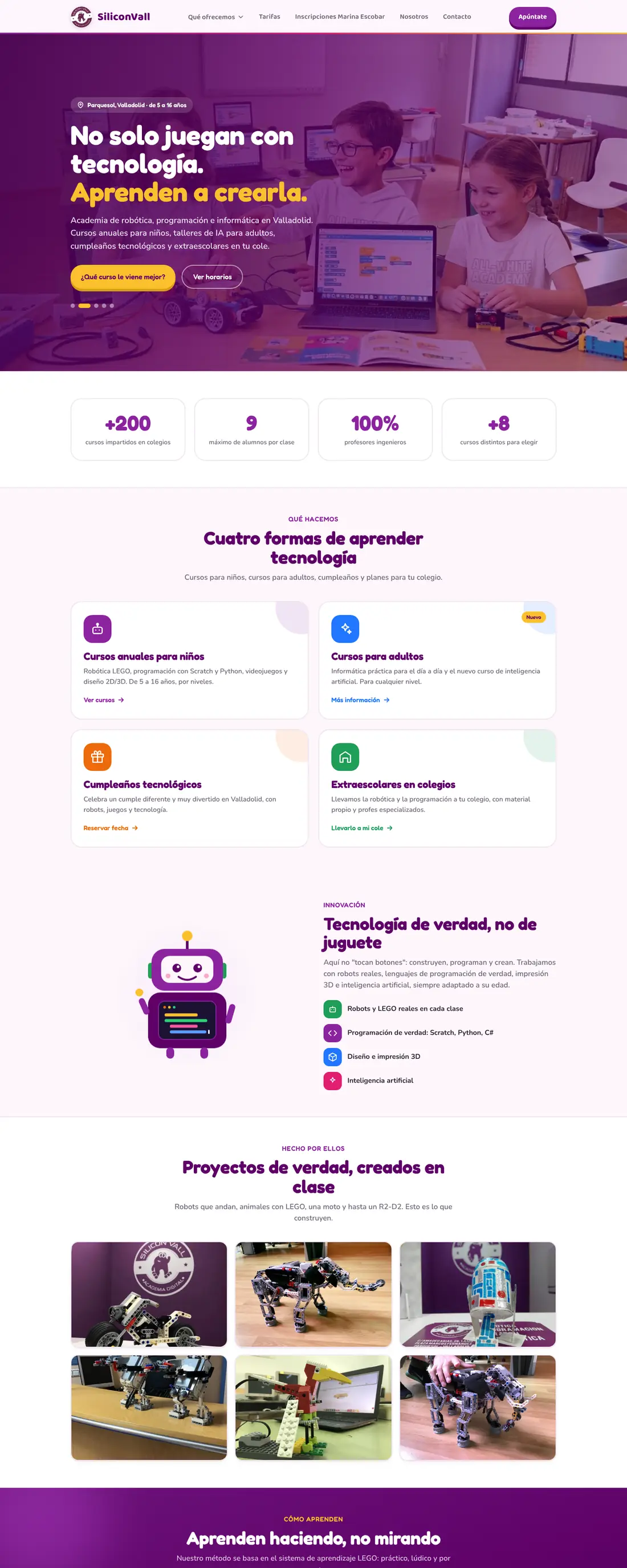 Web de SiliconVall