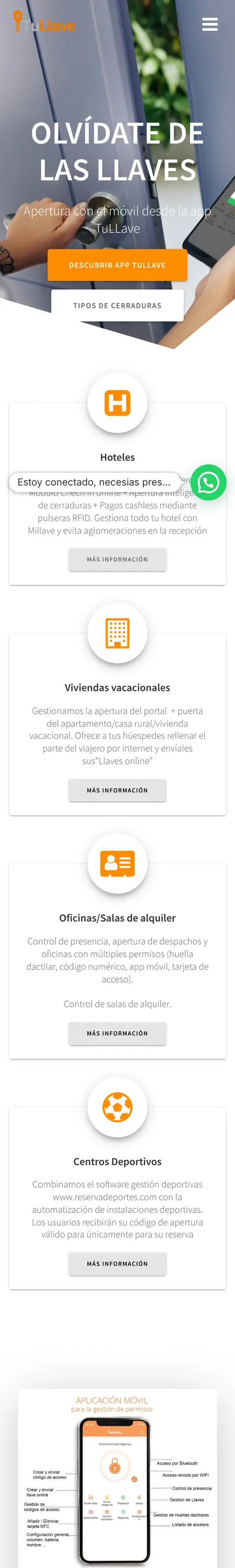 TuLlave Online en el móvil